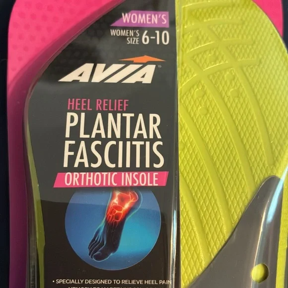 Avia plantar fasciitis orthotic insole - Picture 2 of 3